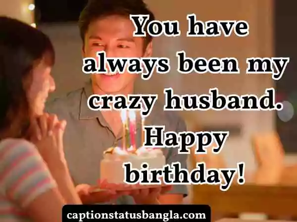 Birthday wishes for husband