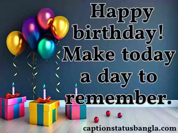 Special birthday wishes