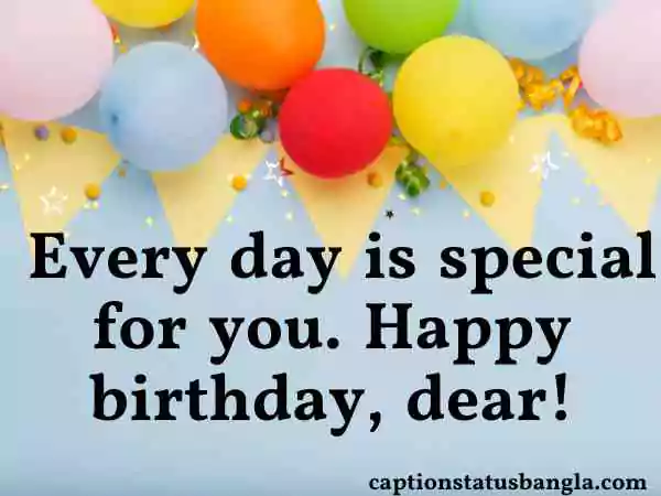 Special birthday wishes