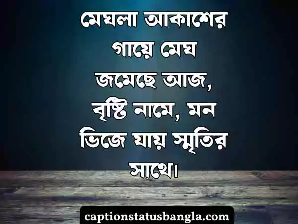 বৃষ্টি নিয়ে ক্যাপশন
